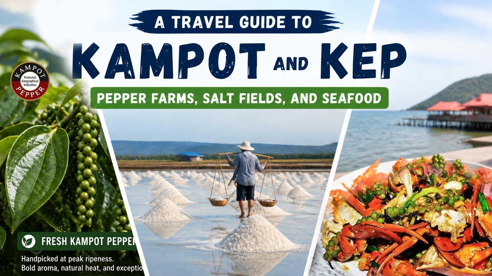 A Travel Guide to Kampot and Kep: Pepper Farms, Salt Fields, and Seafood