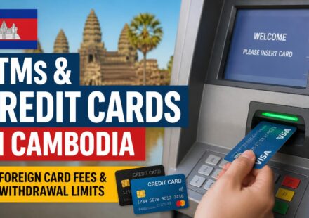 ATMs and Credit Cards in Cambodia: Foreign Card Fees & Withdrawal Limits