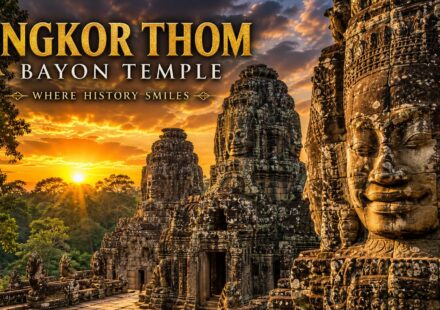 Bayon Temple Exploring the Iconic Smiling Face Towers of Angkor Thom