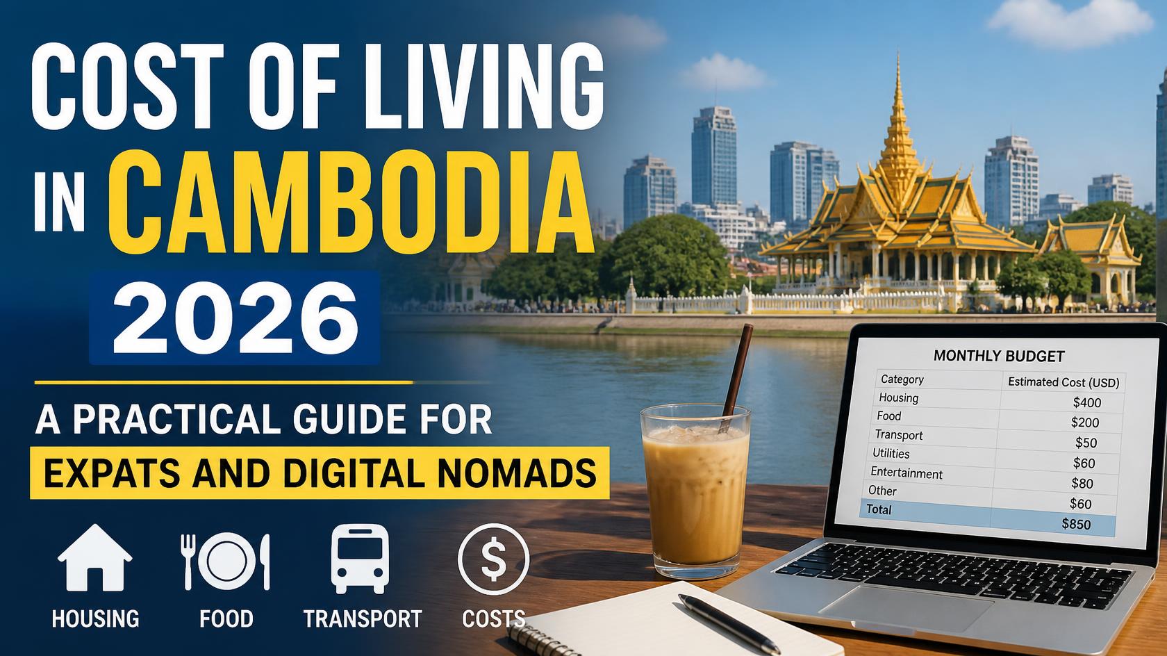 Cost of Living in Cambodia 2026 A Practical Guide for Expats and Digital Nomads