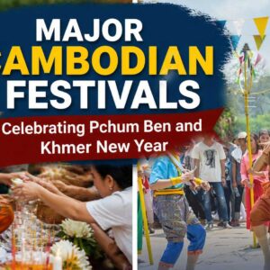 Major Cambodian Festivals: Celebrating Pchum Ben and Khmer New Year