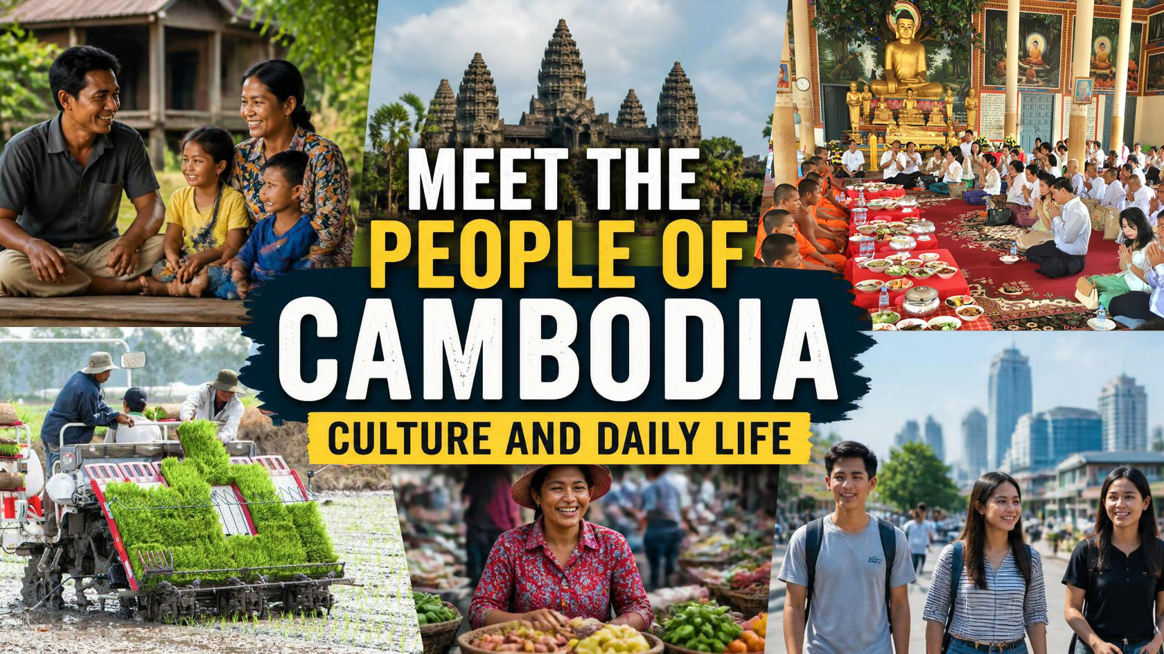 Meet the People of Cambodia: Culture and Daily Life