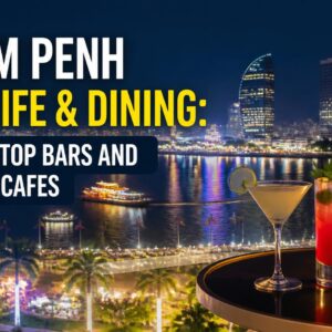 Phnom Penh Nightlife & Dining: Best Rooftop Bars and Riverside Cafes