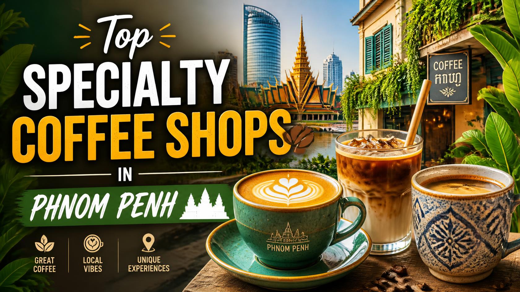 Top Specialty Coffee Shops in Phnom Penh for Remote Workers and Travelers